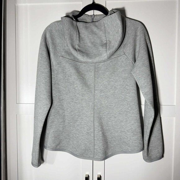 Nike Sweater Women Zipper Gray pockets Hoodie XS - Picture 8 of 9